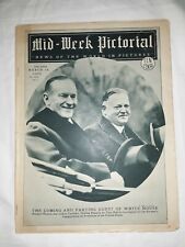 Mid-Week Pictorial 3/16/29 Herbert Hoover Coolidge Lina Basquette Marie Prevost  picture