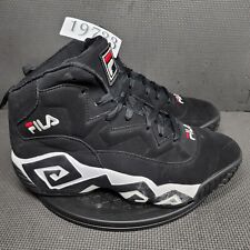 Fila MB Jamal Mashburn Shoes Mens Sz 12 Black White Athletic Trainers Sneakers picture