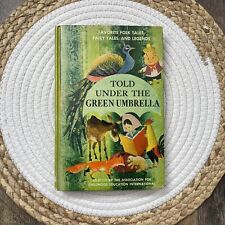 Vintage 1962 Told Under the Green Umbrella Book Folk Tales Fairy Tales Legends picture