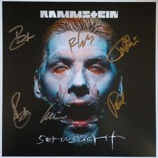 RAMMSTEIN Concert Poster 11 x 11 inch 1997 Reproduction facsimile band signed  picture