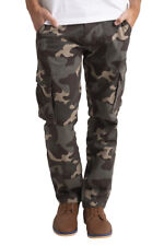 Mens Army Cargo Combat Work Trouser Military Camo Casual Cotton Regular-Fi picture