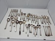 Silverware Set Vintage ALVIN 1913 Silver Plated 51 pieces Patent Silmet picture