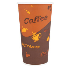 Karat 20oz Paper Hot Cups - Coffee (90mm) - 600 ct, C-K520 picture