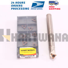 45 Degree Indexable Carbide Chamfer Mill Chamfering Cutter Holder TCMT110204 picture