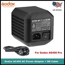 Godox AC400 AC Power Unit Source Adapter with 5m Cable for Godox AD400 Pro Flash picture