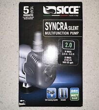 Sicce Syncra Silent Multifunction 2.0 Pump (568 GPH) - 💧NEW💧 picture