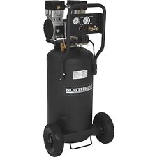 NorthStar Portable Electric Air Compressor, 2 HP, 20-Gallon Vertical Tank, picture