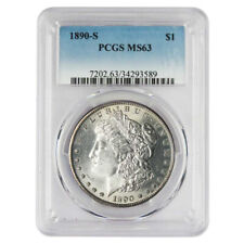 1890-S $1 Morgan Silver Dollar PCGS MS63 picture