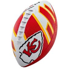 Franklin Kansas City Chiefs Mini Rubber Football Red Yellow White picture
