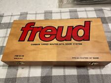 Freud 94-100 Cabinet Door 5 Pc. Router Bit Set With Wooden Box 1/2