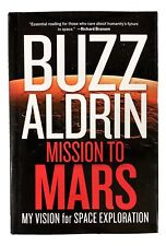 Buzz Aldrin Signed Mission To Mars Hardcover Book PSA picture