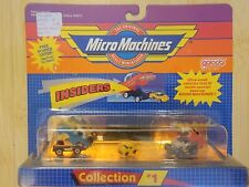 Vintage NEW 1989 Galoob Micro Machines Insiders Collection # 1 First Edition Toy picture