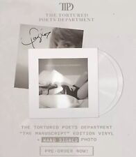Taylor swift The Tortured Poets Department CD & Hand Signed Photo (Pre Order) picture