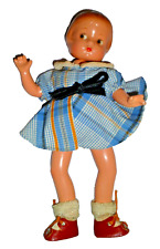 Antique Effanbee Patsyette 9” Composition Doll 1936 in All Original Outfit picture