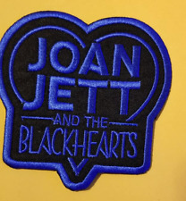 JOAN JETT And The Blackhearts Embroidered Patch 3.5x3.5