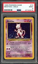 Pokémon Mewtwo 10/102 Holo Rare 1999 Pokemon Base Set PSA 9 Mint picture