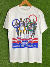 HOT SALE  Vintage 1992 USA Olympic Basketball Dream Team Tee Shirt S-5XL picture