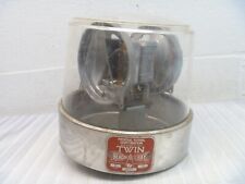Federal Signal Visibar Twin Beacon Ray Model 11 Rotator Head DOME GLOBE AS IS picture