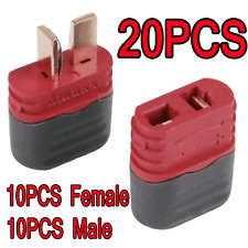 20PCS Male+Female Deans Connectors T Plug Adapters For RC Lipo Battery picture