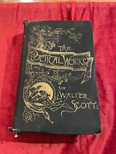 The Poetical Works of Sir Walter Scott, VOL III, Antique Poetry Book. 1895 picture