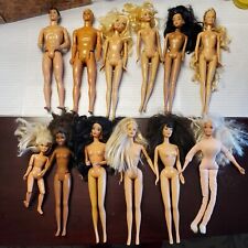 MF77 ~ NUDE BARBIE STACIE DOLL KEN DISNEY TLC MIXED JUNK LOT FOR OOAK PLAY PARTS picture