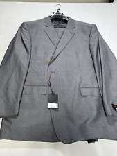 Men Renoir Gray 2 Piece Suit Size 48R 42W NEW picture