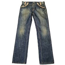 Vintage Versace Jeans Couture Blue Jeans Made In Italy Men’s Size 34x35 EUC  picture