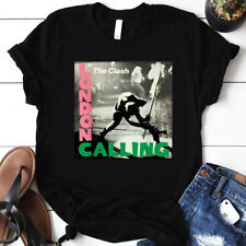 The Clash London Calling Black T-Shirt Size S-5XL Gift For Fans picture