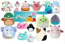 Squishmallow Kellytoy Mystery 4 Pack ~ 8 inch, 5 inch, 3.5 inch Clip & Vehicle picture