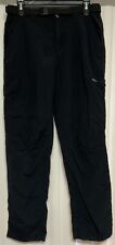 Columbia Omni Shade Men’s Cargo Pants With Belt 32x32 Black.    3170 picture