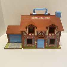 Vintage Fisher Price Little People # 952 Tudor Family Play House ~ HOUSE ONLy picture