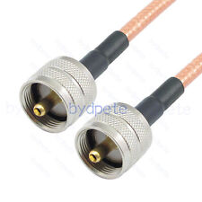 UHF male PL259 PL-259 RG400 Cable RG-400 Coaxial Low Loss High quality RF 50ohm picture