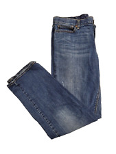 Levi's Perfect Waist 525 Jeans (14) Blue Straight Leg Zip picture