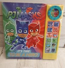 PJ Masks : It's Time to Be a Hero by Emily Skwish 2016 Children's Board Book New picture