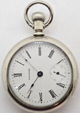 Antique Brass watch elgin pocket Collectible Brass Pocket Watch Occasion GIFT picture