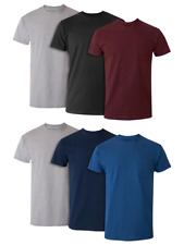 Men'S Value Pack Assorted Pocket T-Shirt Undershirts, 6 Pack picture