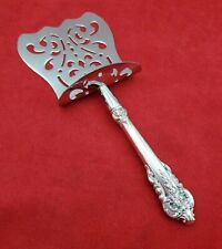 Grande Baroque Wallace Sterling Handle Hooded Asparagus Server Custom Made picture