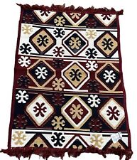 Vintage Kilim Hand Knotted Antique Oushak Turkish Anatolian Oriental Rug 2x3 picture