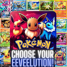Pokemon Eeveelutions: Choose Your Card Sylveon Leafeon Espeon Umbreon Eevee NM picture