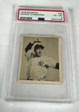 1948 Bowman # 35 George Stirnweiss PSA 6 EX-MT New York Yankees picture
