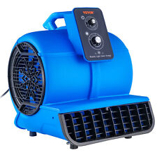 3-Speed 1/2 HP Adjustable Air Mover Carpet Dryer Floor Blower Fan 2600 CFM picture
