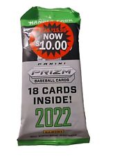 🔥 (10 Packs) 🔥 Panini 2022 Prizm Baseball Hanger Pack - 18 Cards picture