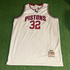 NWT Mitchell & Ness NBA Richard Rip Hamilton Detroit Pistons Jersey #32 - Sz 58 picture