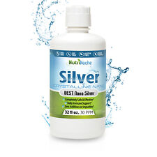 NutriNoche Colloidal Silver Mineral Supplement - The BEST Silver - 30 PPM 32 oz picture