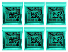 Ernie Ball 2626 Nickel Not Even Slinky Electric Guitar Strings 12-56 6 Sets picture