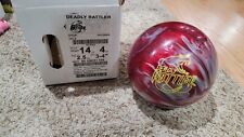 Radical Deadly Rattler Bowling Ball 1st Quality | 14 Pounds | 3-4