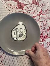 vintage  Baldelli 9 1/2” Plate pottery from italy picture