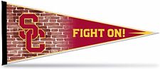University of Southern California USC Trojans Soft Felt Pennant, Fight On... picture