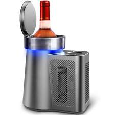 Yeego Smart Wine Champagne Chiller Electric Bucket Cooler Single Bottle  picture