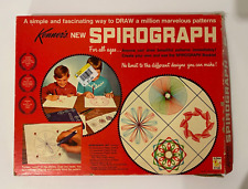Vintage Kenner Spirograph Art Pattern Toy No. 401 Red Tray Kenner in Box 1967 picture